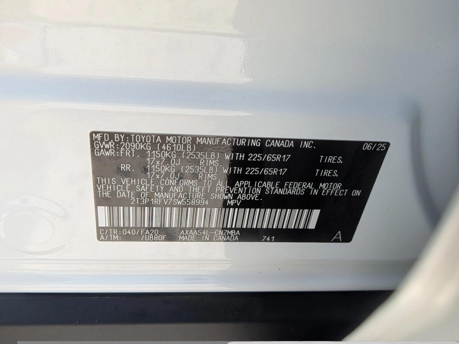 2025 Toyota RAV4 XLE AWD (Natl)