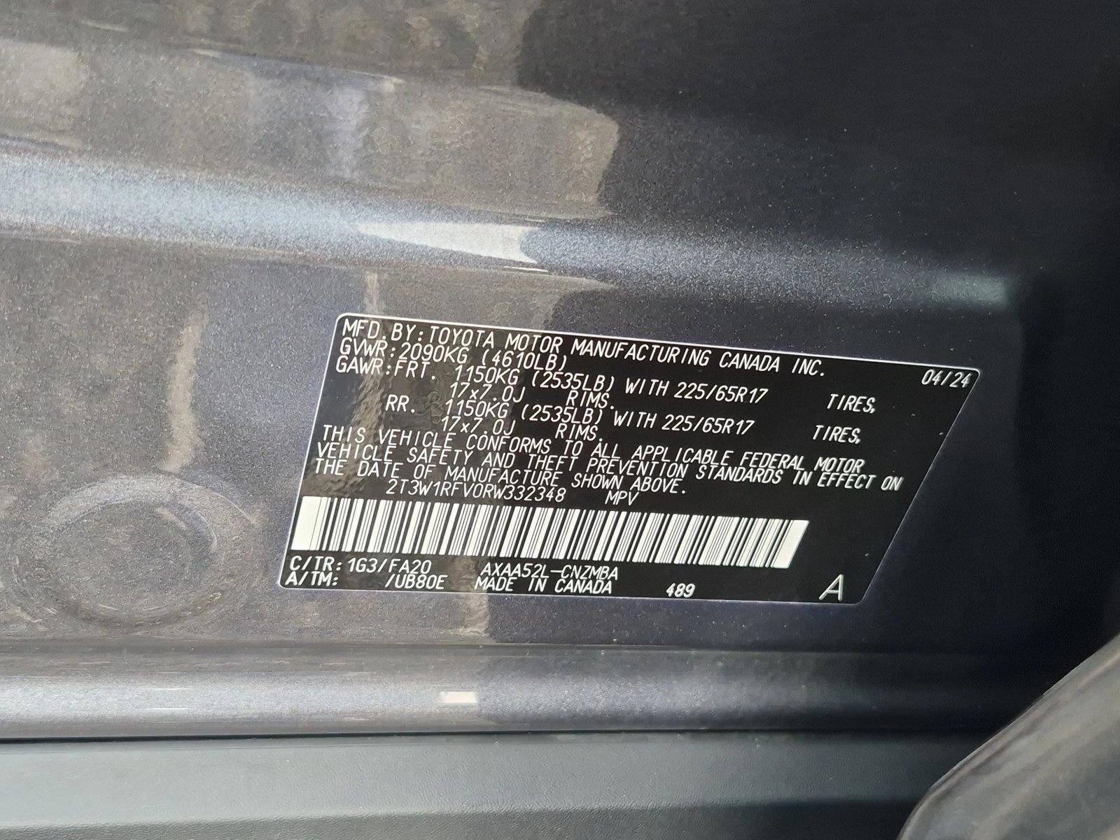 2024 Toyota RAV4 XLE FWD (GS)