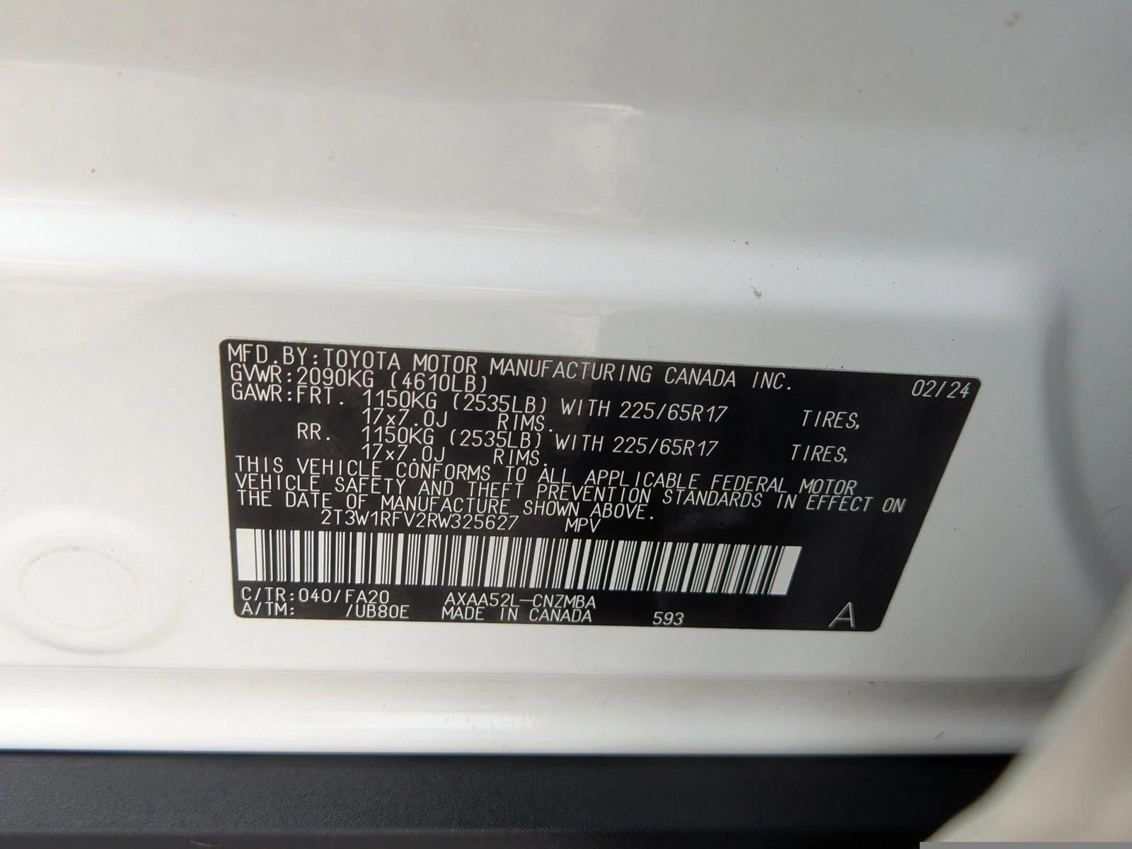 2024 Toyota RAV4 XLE FWD (GS)