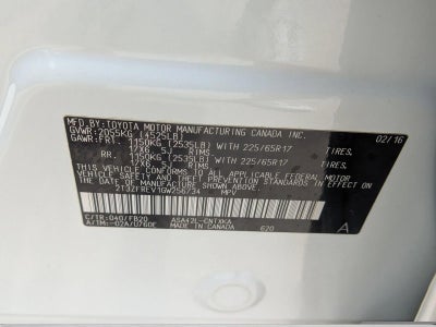 2016 Toyota RAV4 FWD 4dr LE (GS)