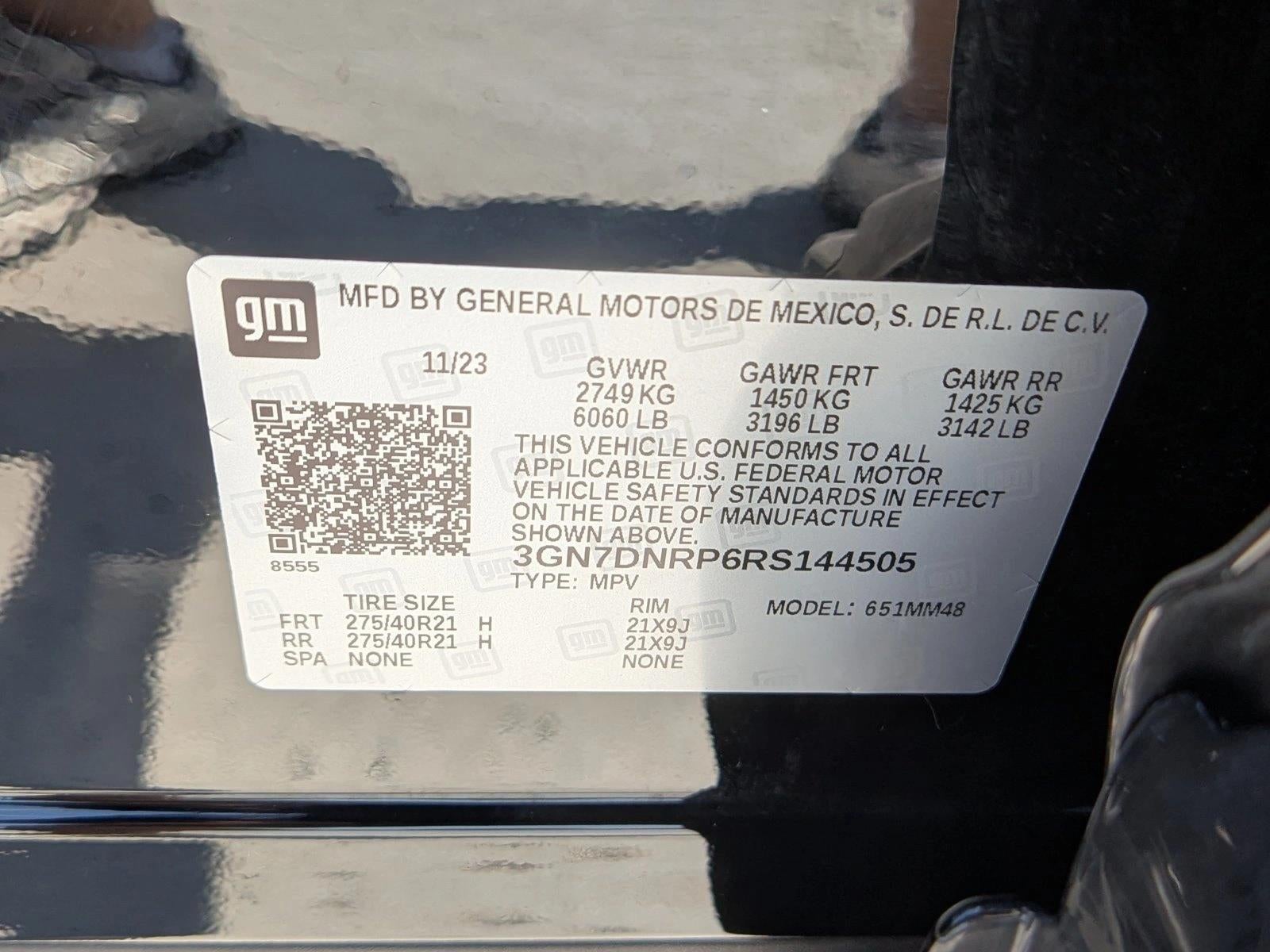 2024 Chevrolet Equinox EV 4dr RS w/0RP *Ltd Avail*
