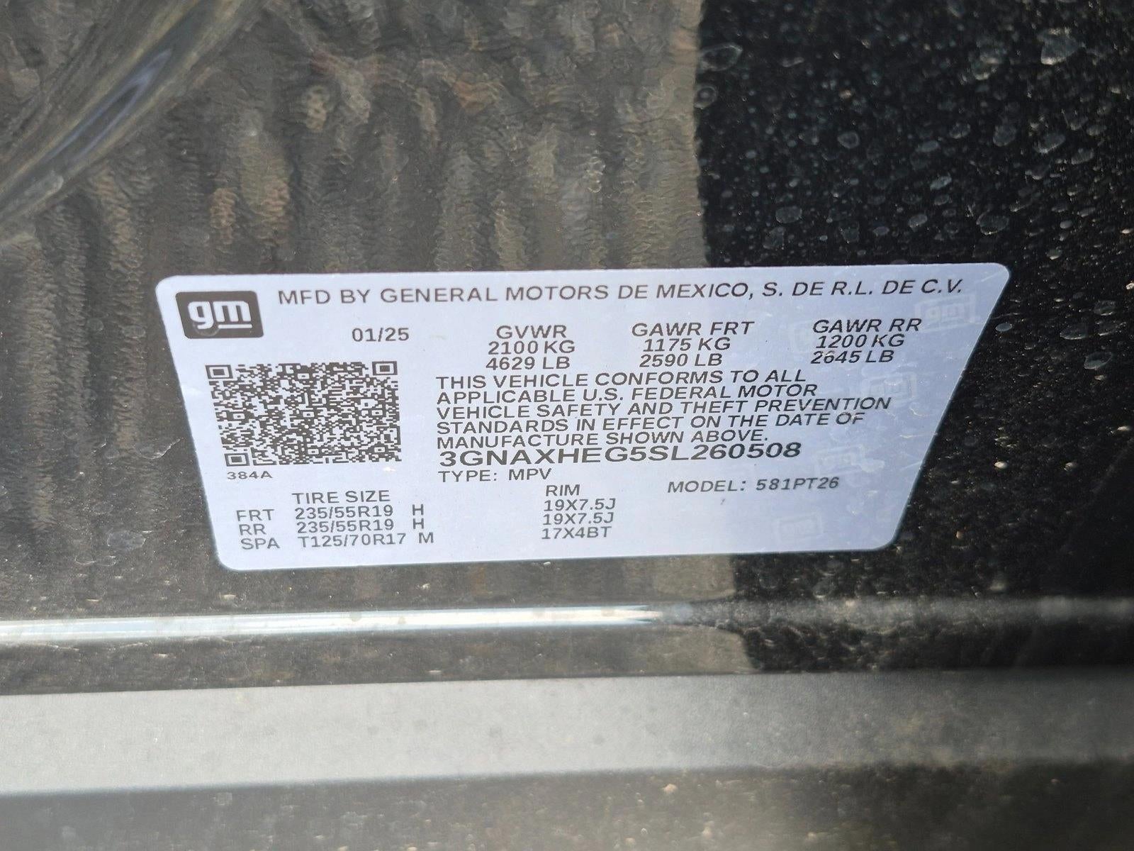 2025 Chevrolet Equinox FWD LT