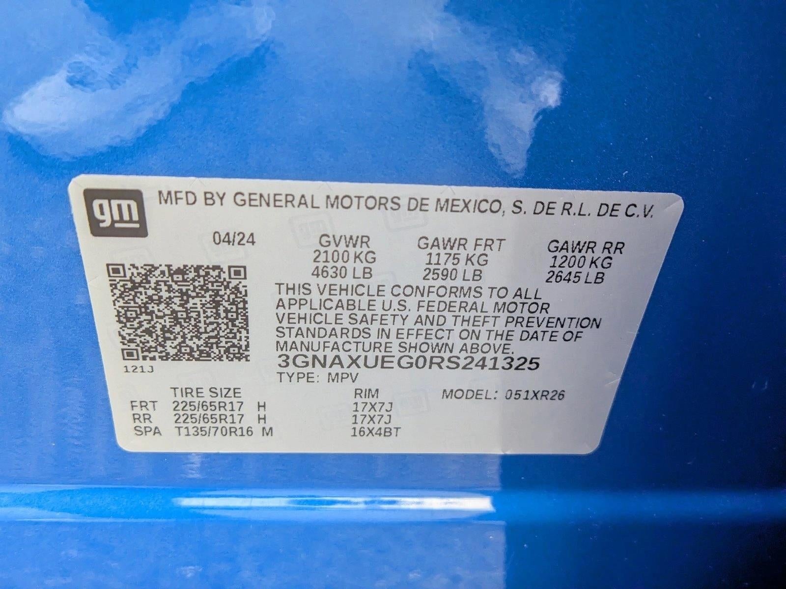2024 Chevrolet Equinox AWD LT