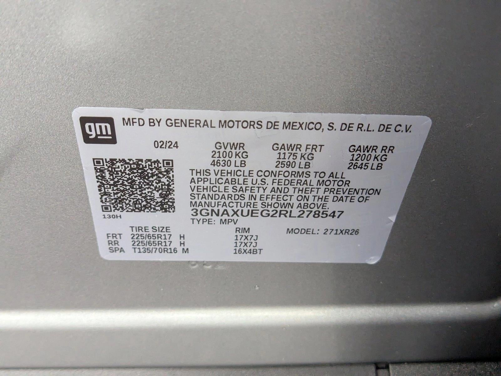 2024 Chevrolet Equinox AWD LT
