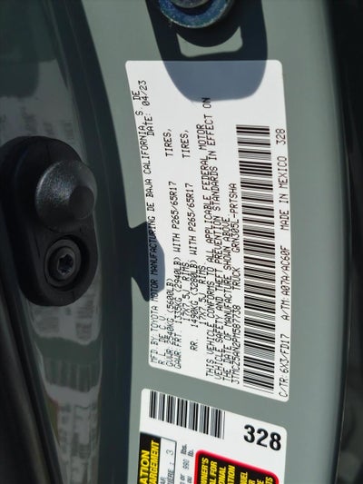 2023 Toyota Tacoma 4WD 4WD TRD Sport Double Cab 5' Bed V6 AT (Natl)