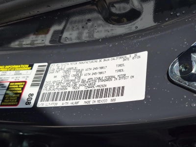 2026 Toyota Tacoma 4WD 4WD SR5 Double Cab 5' Bed AT (Natl)