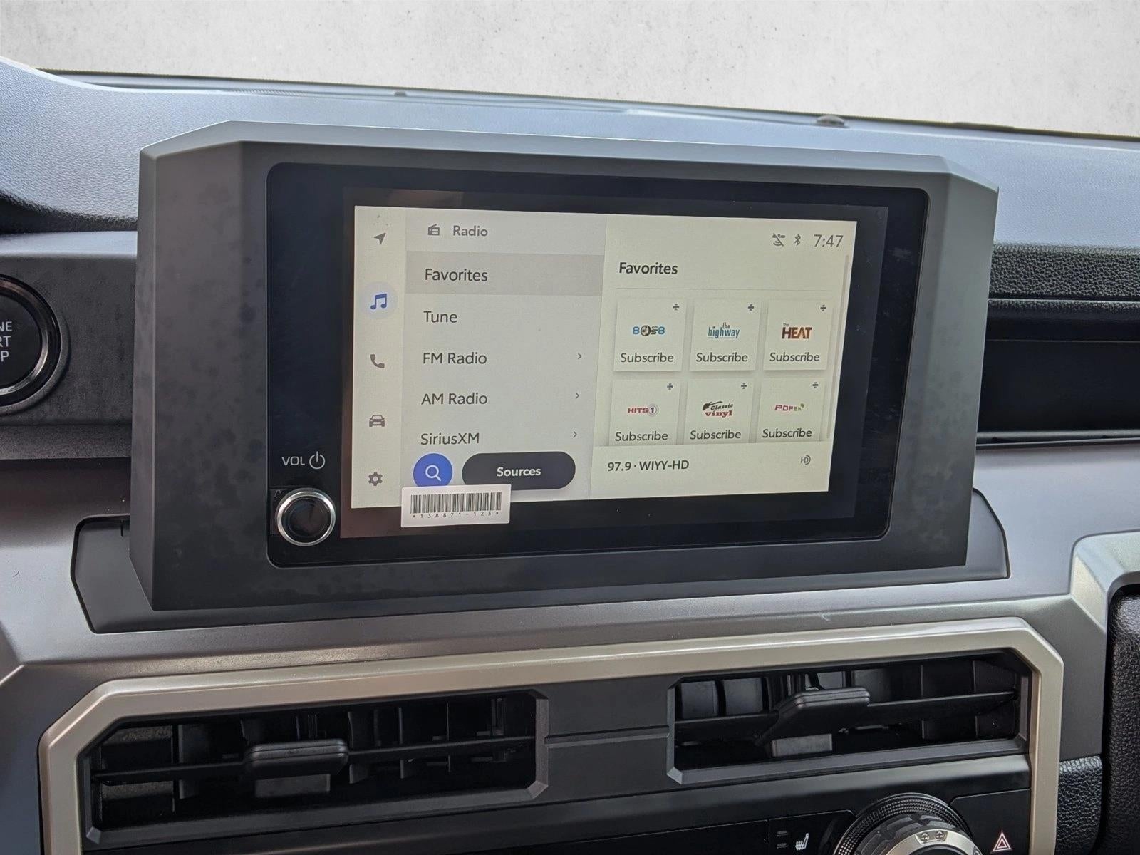 2024 Toyota Tacoma 4WD 4WD SR5 Double Cab 5' Bed AT (Natl)