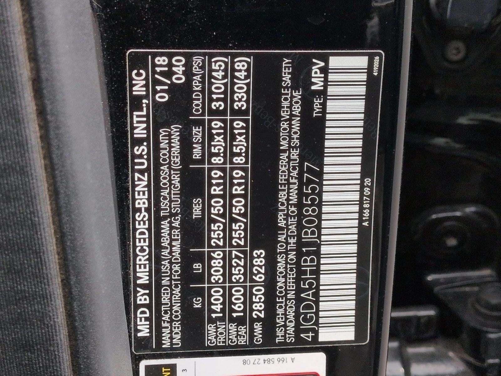 2018 Mercedes-Benz GLE GLE 350 4MATIC® SUV