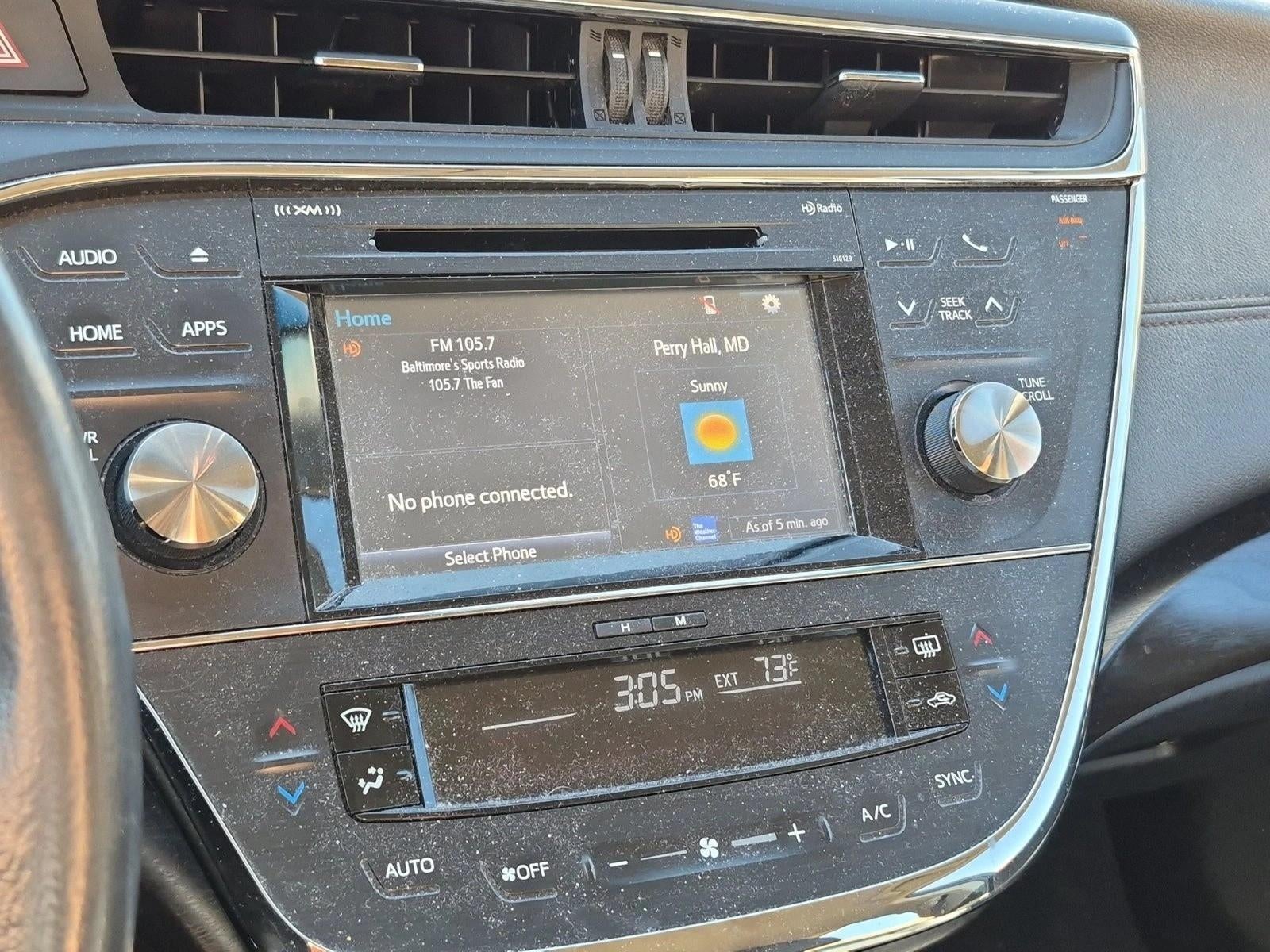 2016 Toyota Avalon 4dr Sdn XLE (Natl)