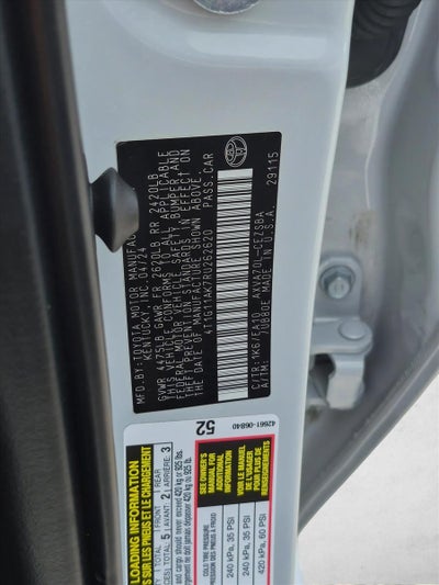 2024 Toyota Camry SE Auto (Natl)