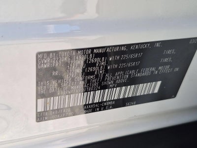 2025 Toyota RAV4 Hybrid XLE AWD (Natl)