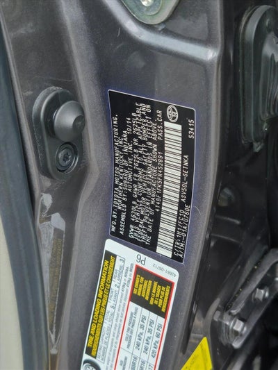 2015 Toyota Camry 4dr Sdn I4 Auto LE (Natl)