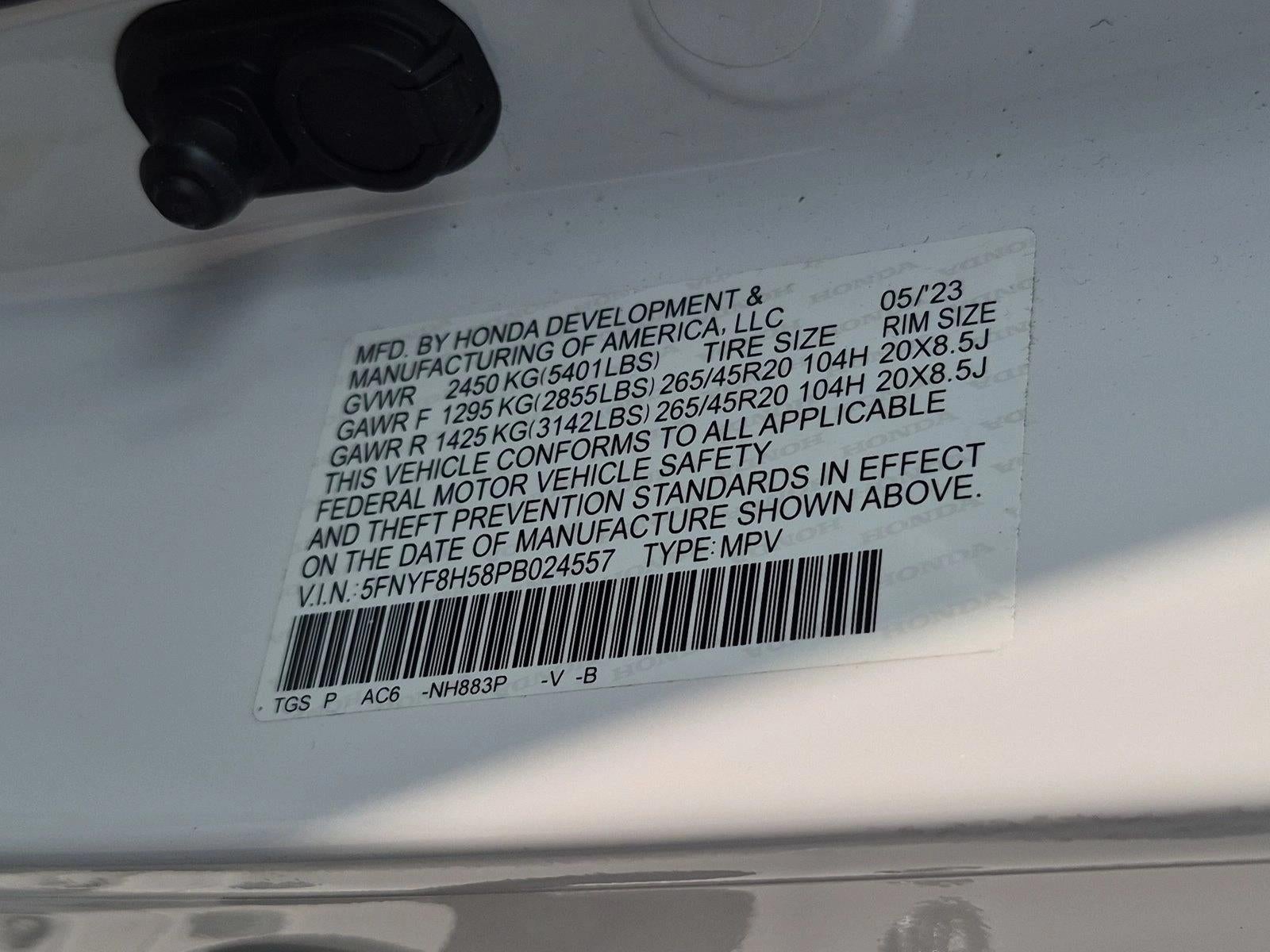 2023 Honda Passport EX-L AWD