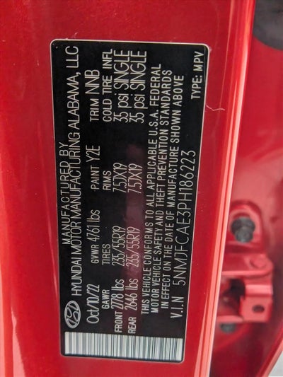 2023 Hyundai TUCSON SEL AWD