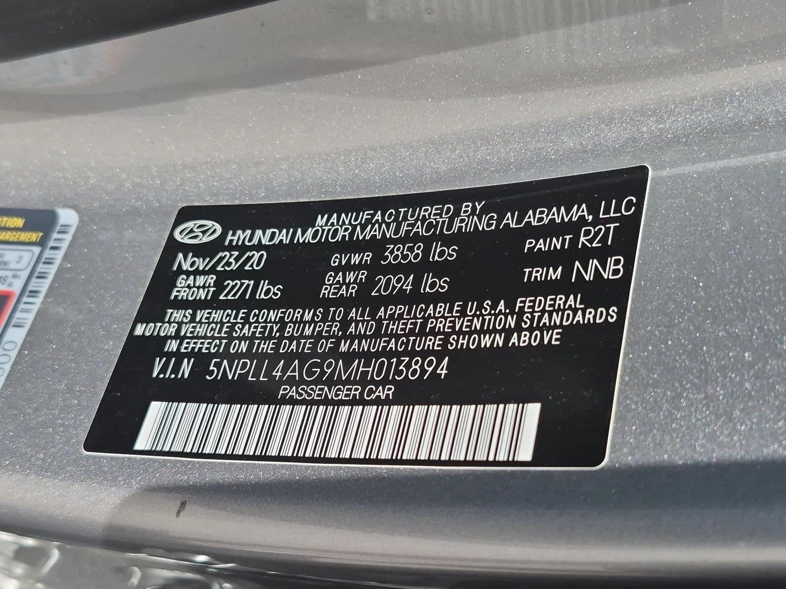 2021 Hyundai ELANTRA SE IVT
