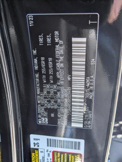 2024 Toyota Grand Highlander XLE AWD (Natl)