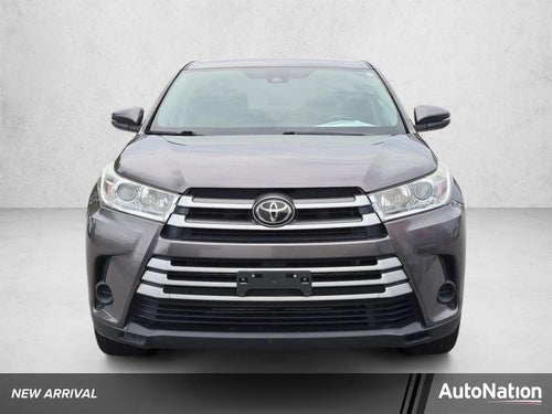 2019 Toyota Highlander LE V6 AWD (Natl)