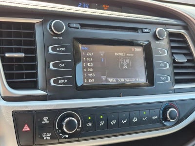 2019 Toyota Highlander LE V6 AWD (Natl)