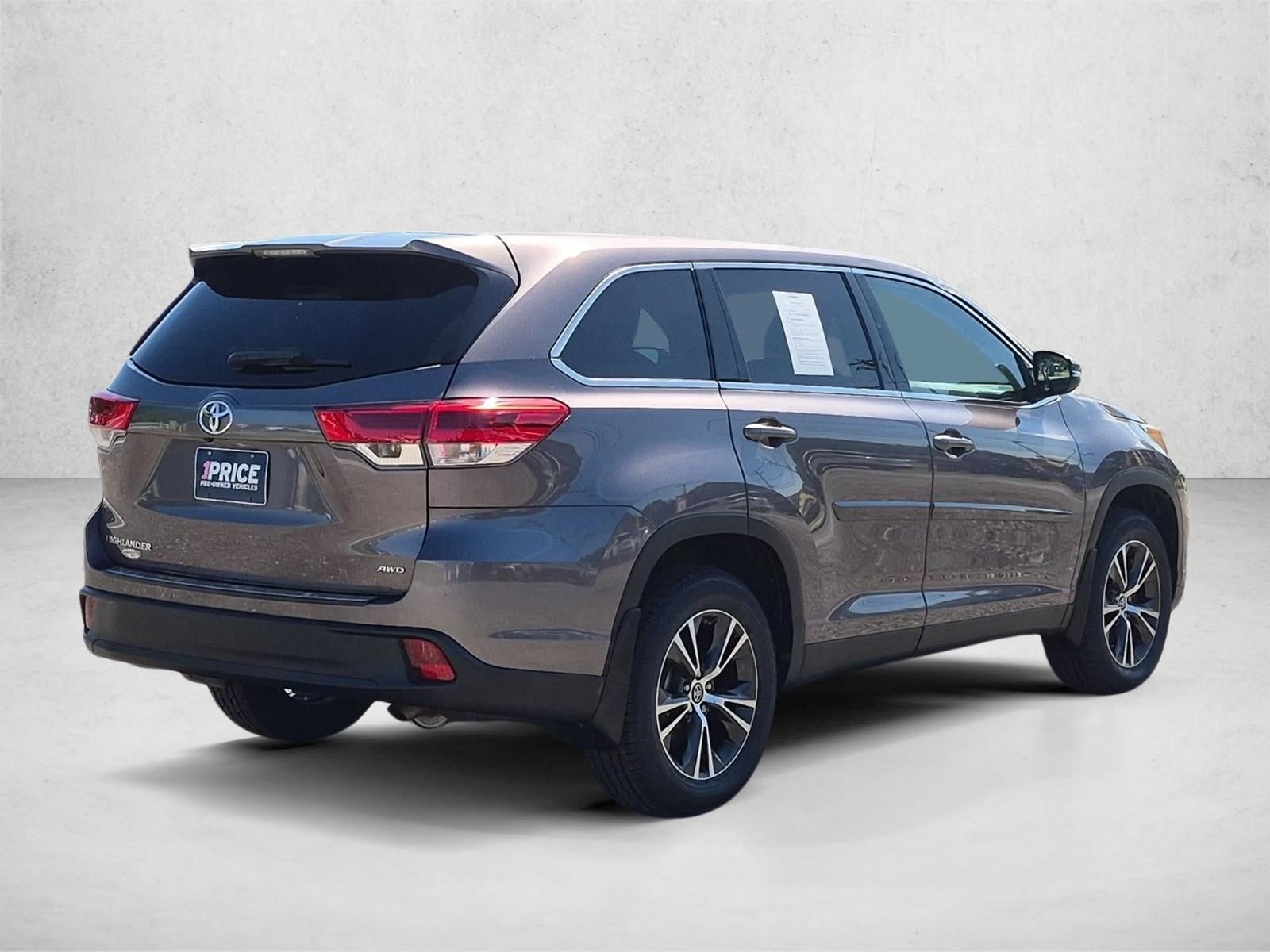 2019 Toyota Highlander LE V6 AWD (Natl)