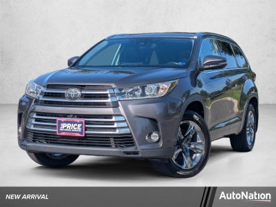 2019 Toyota Highlander Limited Platinum V6 AWD (Natl)