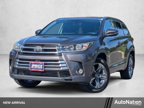 2019 Toyota Highlander Limited Platinum V6 AWD (Natl)