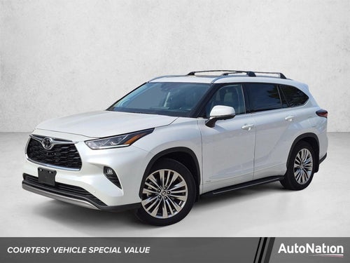 2026 Toyota Highlander Hybrid Platinum AWD (Natl)