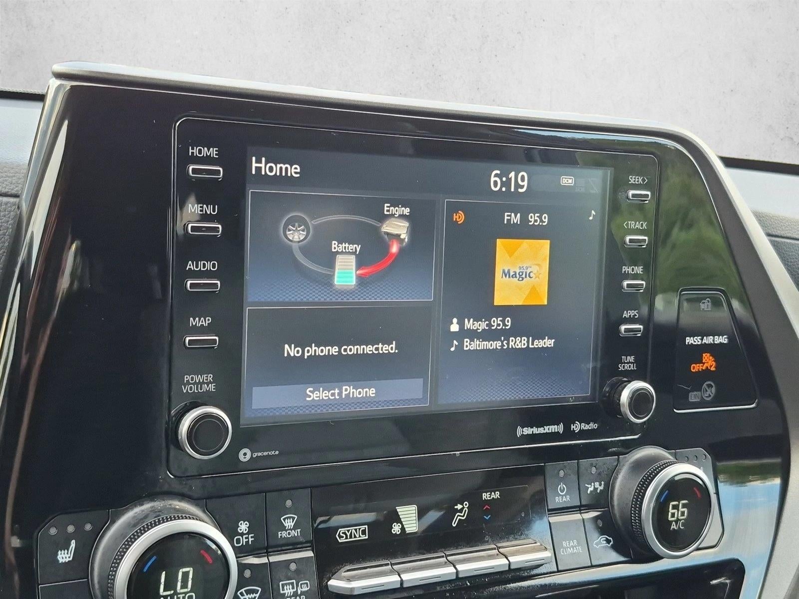 2021 Toyota Highlander Hybrid XLE AWD (Natl)