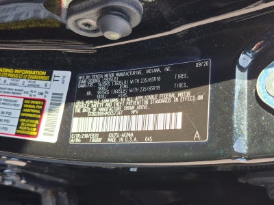 2021 Toyota Highlander XLE AWD (Natl)