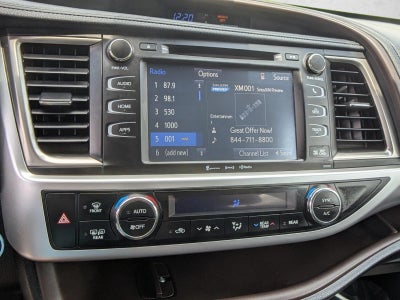 2019 Toyota Highlander XLE V6 AWD (Natl)