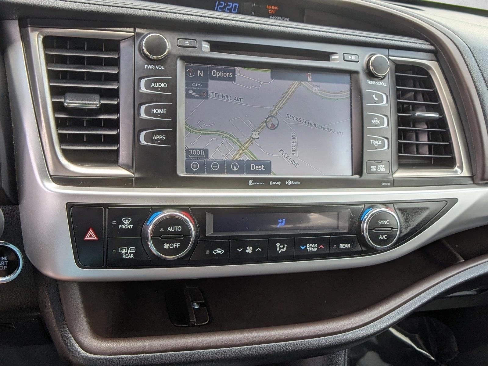 2019 Toyota Highlander XLE V6 AWD (Natl)