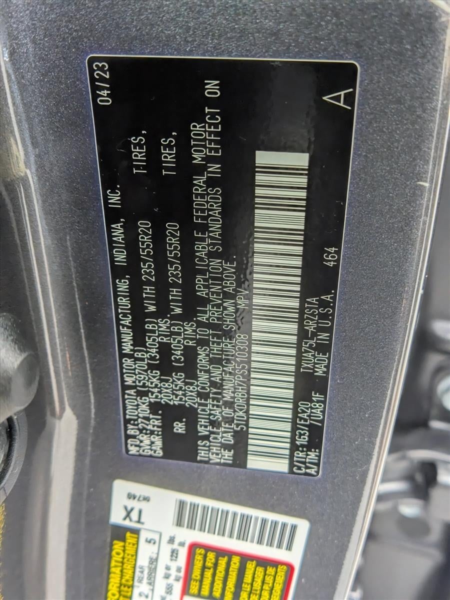 2023 Toyota Highlander XSE AWD (Natl)