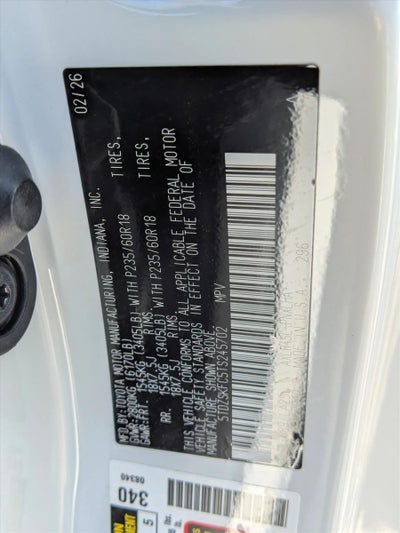 2026 Toyota Sienna Limited AWD 7-Passenger (Natl)
