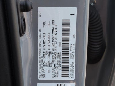 2019 Toyota Tundra 4WD 4WD SR5 CrewMax 5.5' Bed 5.7L (Natl)
