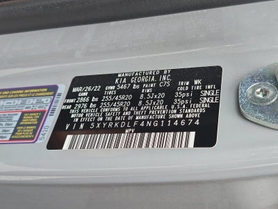2022 Kia Sorento X-Line SX Prestige AWD