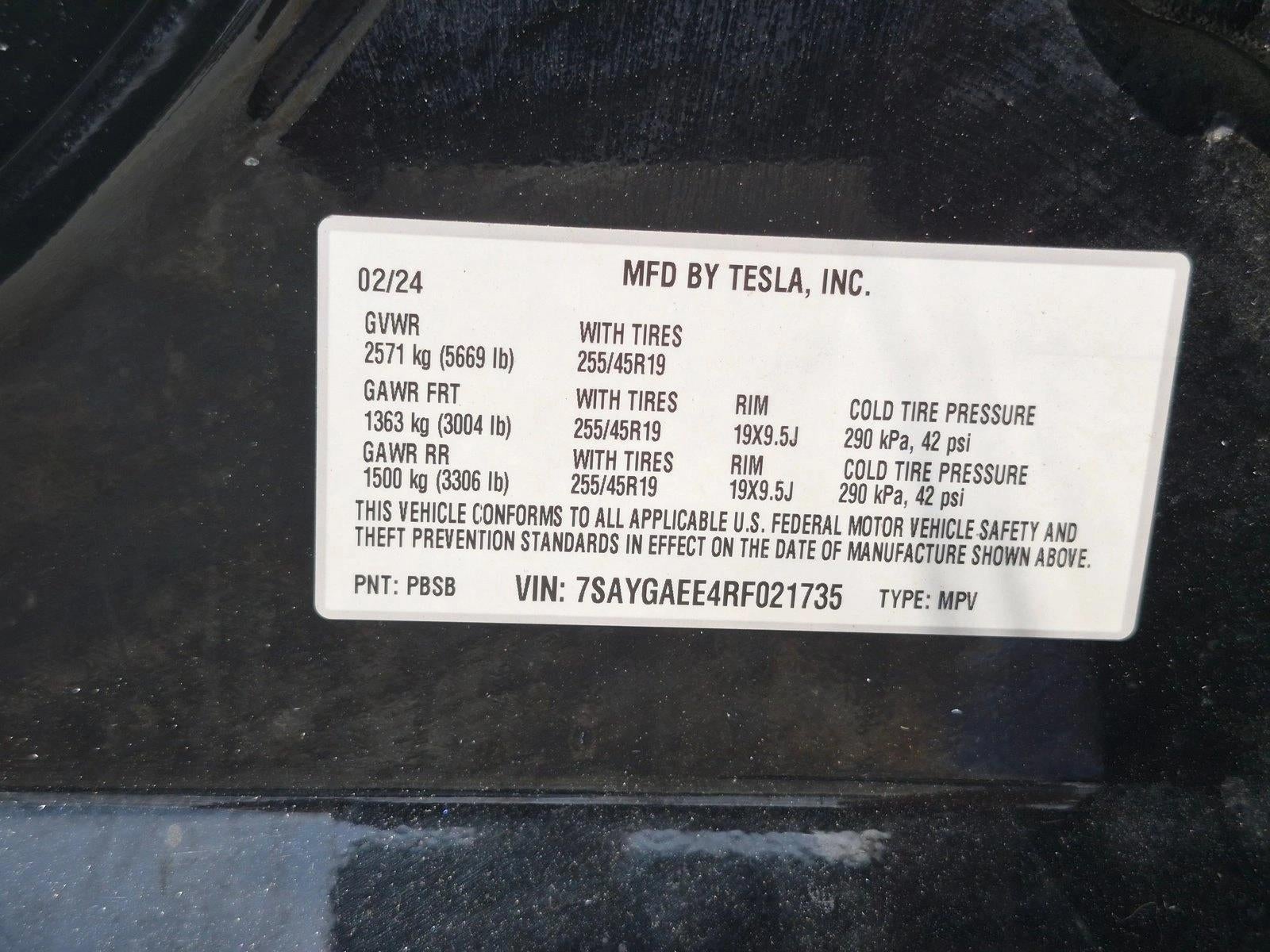2024 Tesla Model Y Long Range AWD