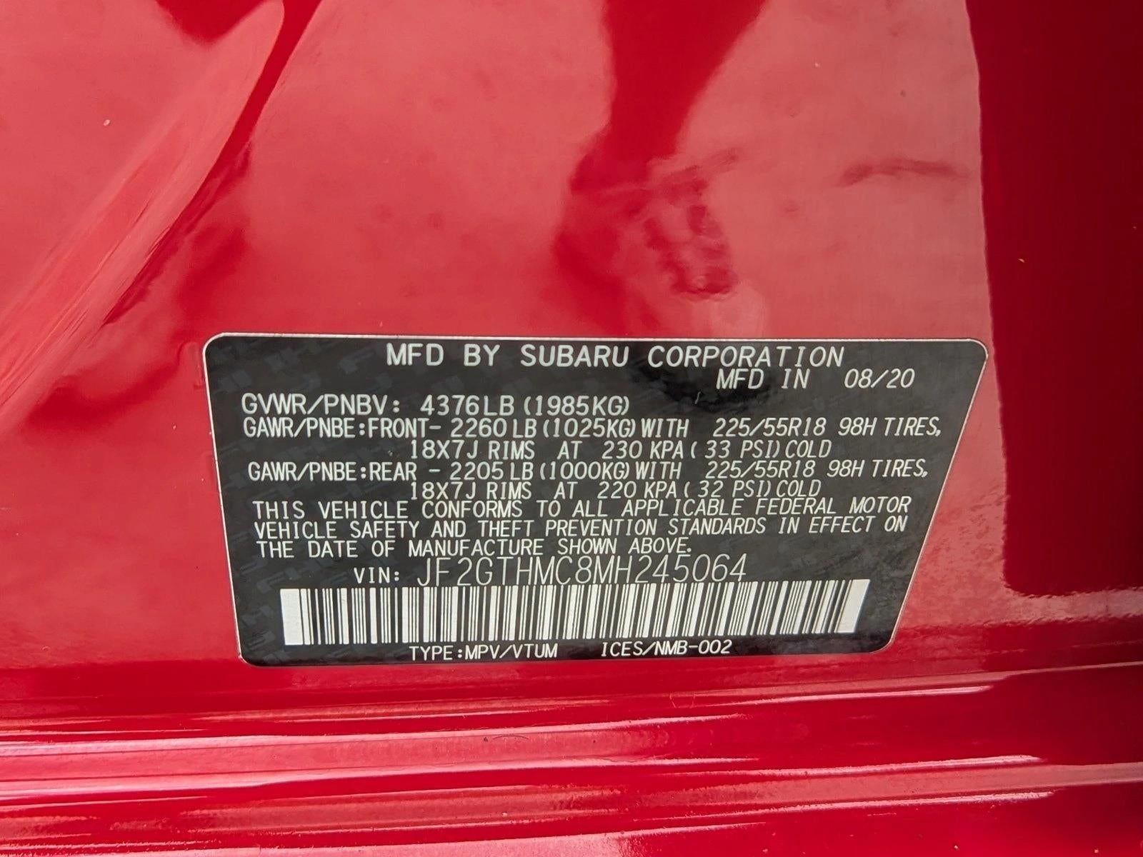 2021 Subaru Crosstrek Limited CVT