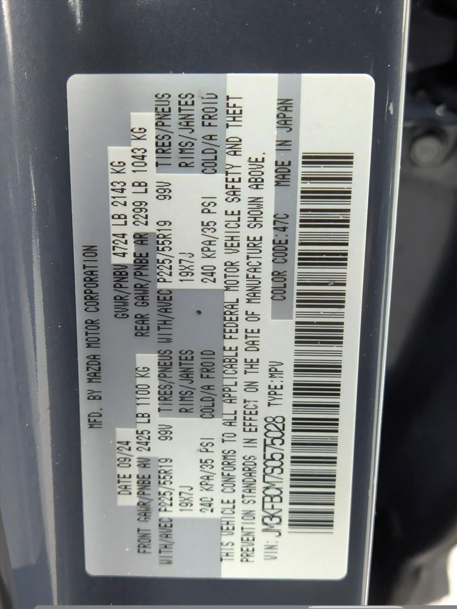 2025 Mazda Mazda CX-5 2.5 S Carbon Edition AWD
