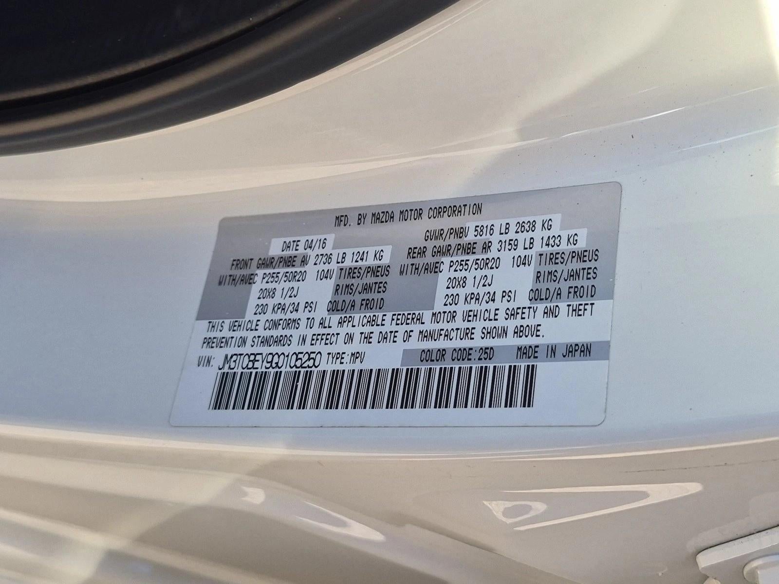 2016 Mazda Mazda CX-9 AWD 4dr Signature
