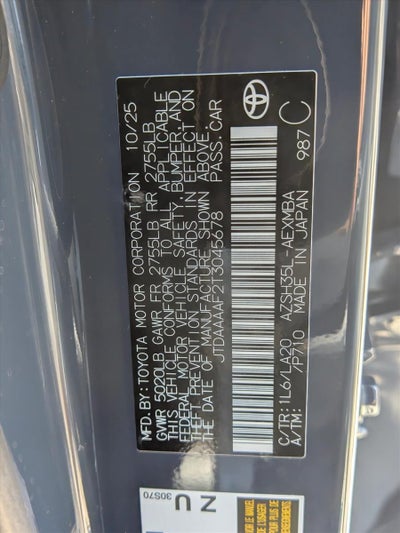 2026 Toyota Crown XLE AWD (Natl)