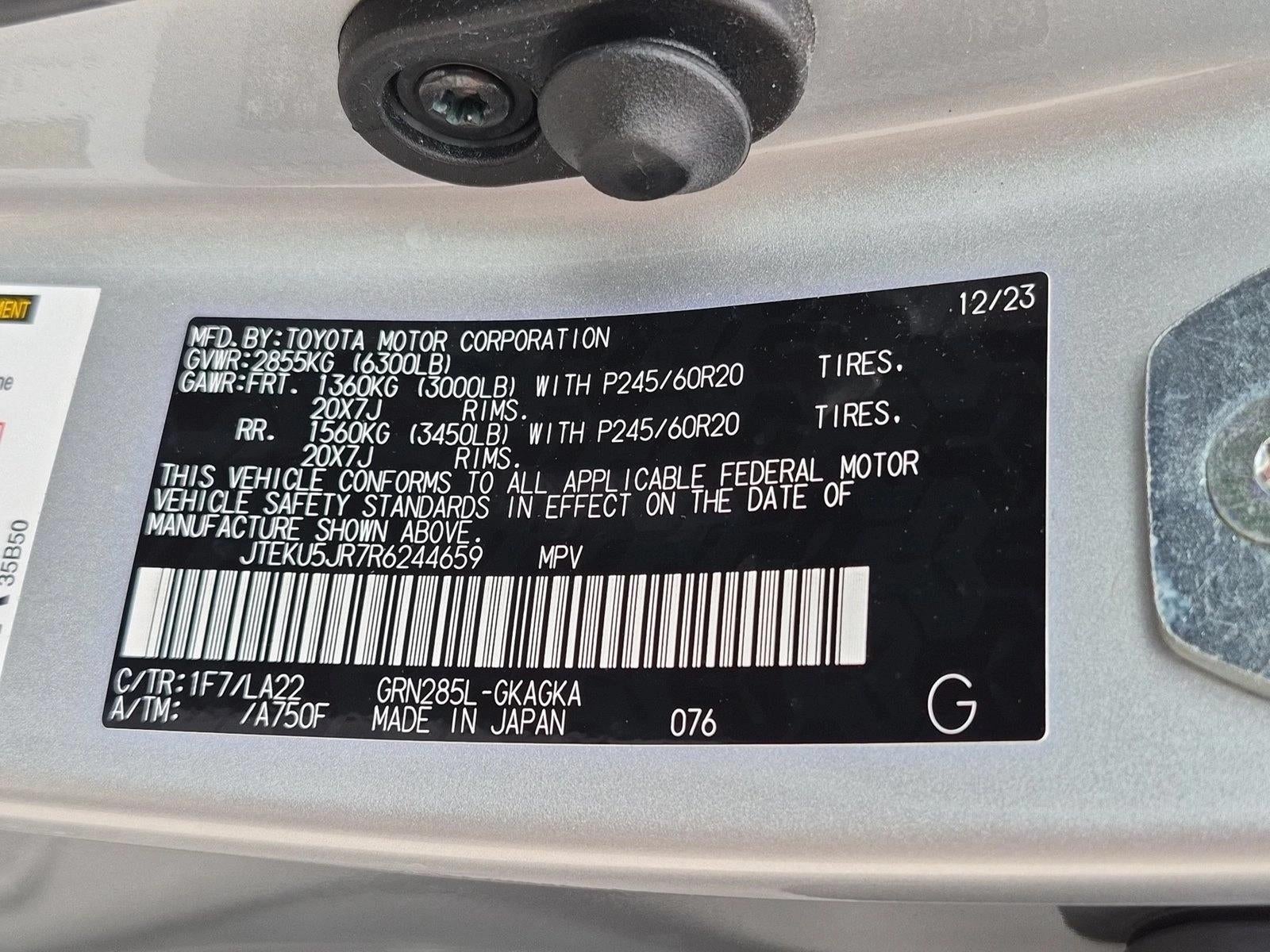 2024 Toyota 4Runner Limited 4WD (Natl)