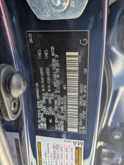 2022 Toyota 4Runner Limited 4WD (Natl)