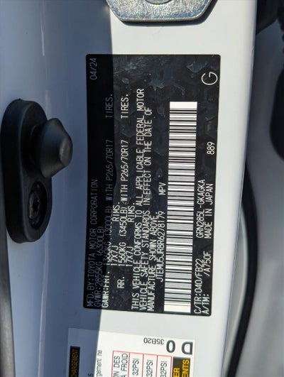 2024 Toyota 4Runner SR5 4WD (GS)