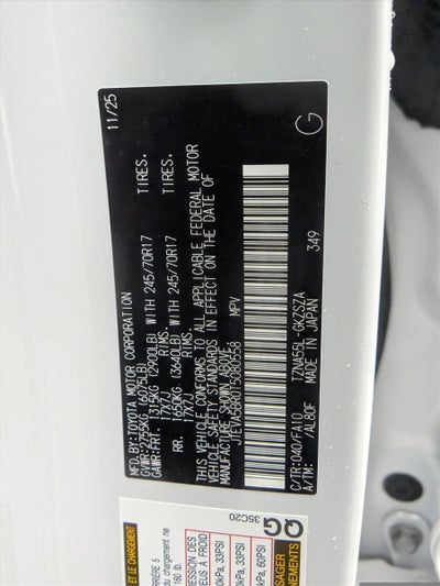 2026 Toyota 4Runner SR5 4WD (Natl)