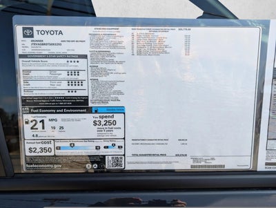2026 Toyota 4Runner TRD Off Road Premium 4WD (Natl)
