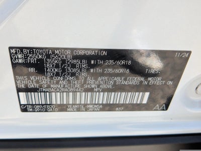 2024 Toyota bZ4X XLE AWD (Natl)