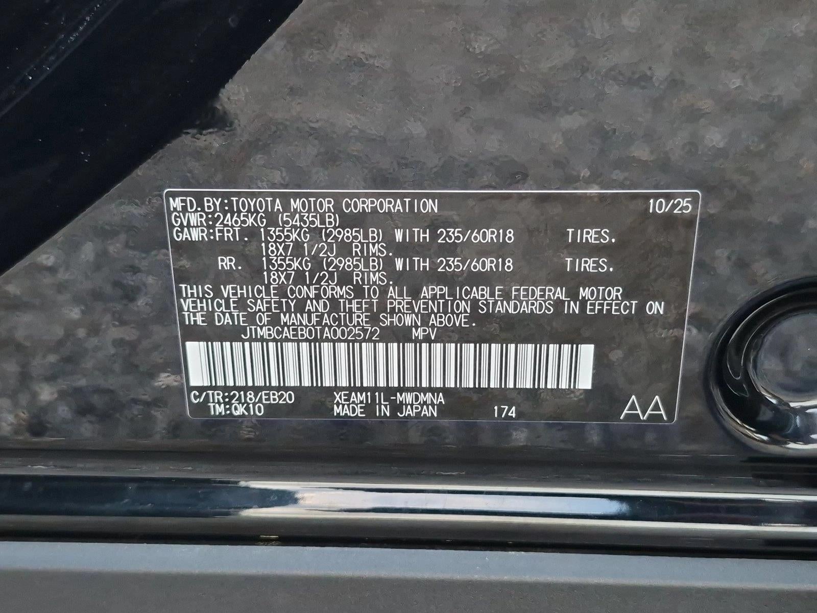 2026 Toyota bZ XLE Plus FWD (Natl)