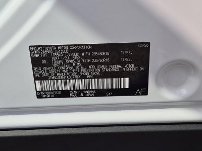 2026 Toyota bZ XLE Plus FWD (Natl)
