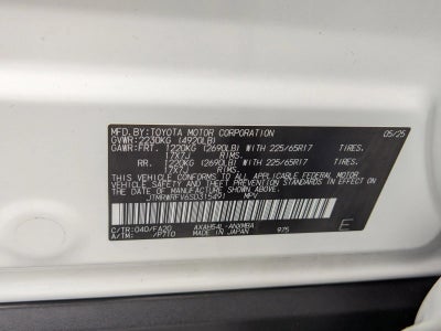 2025 Toyota RAV4 Hybrid XLE AWD (Natl)
