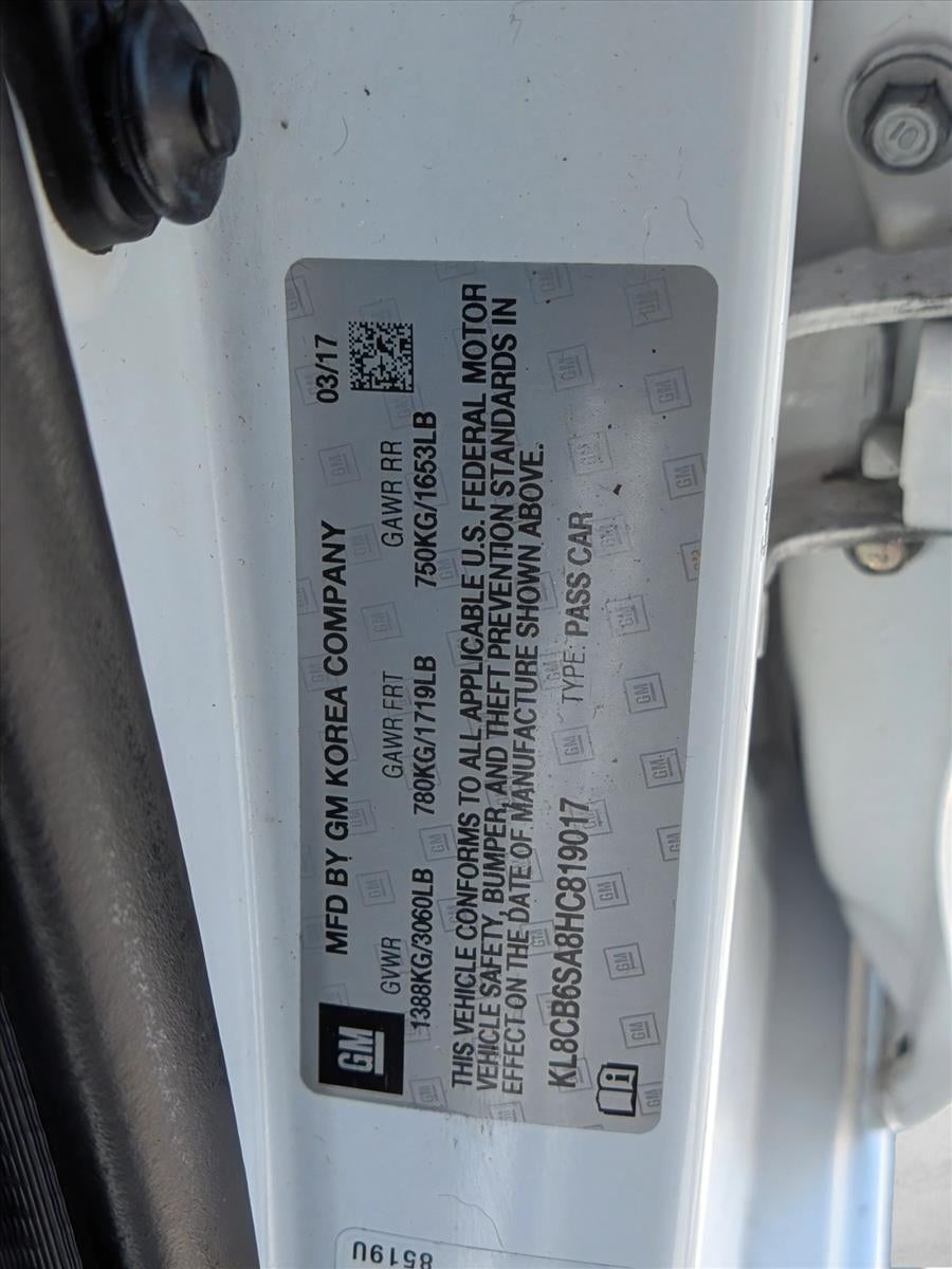 2017 Chevrolet Spark Hatch LS (Automatic)