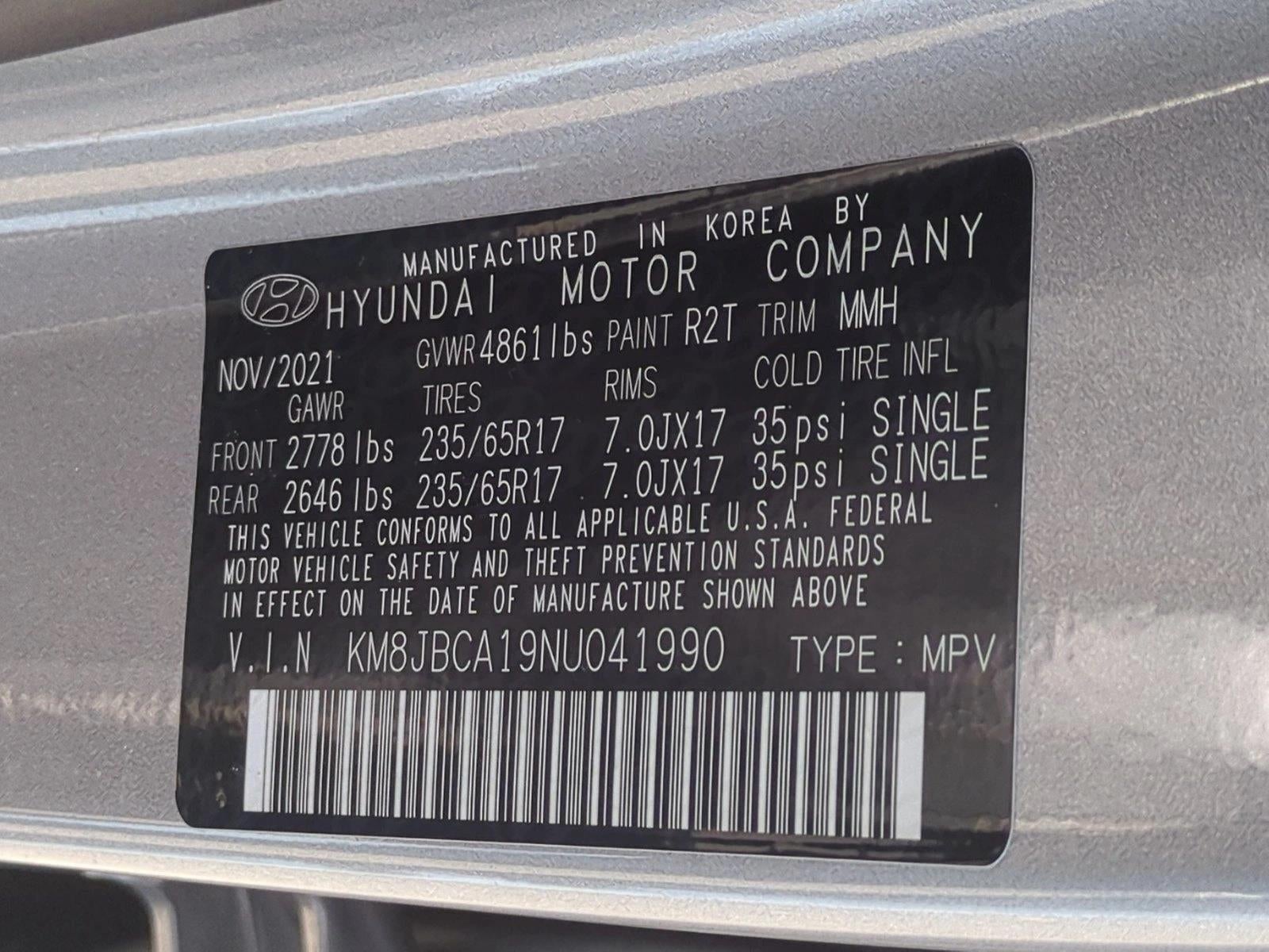 2022 Hyundai TUCSON Hybrid Blue AWD